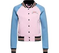 Queen Kerosin Damen College Raglan Sweat Jacke "Queen Of Liberty " QKU44004