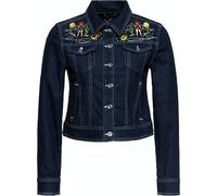 Queen Kerosin Damen Denim Jeansjacke Denim