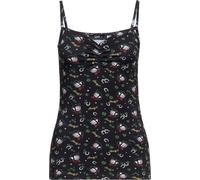 Queen Kerosin Damen Howdy Top Schwarz