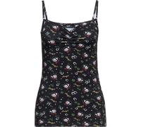 Queen Kerosin Damen Howdy Top Schwarz