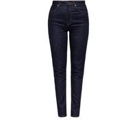 Queen Kerosin Damen Jeanshose mit Kontrast Stickerei Dunkelblau