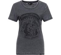 Queen Kerosin Damen Loosefit T-Shirt "Tijuana Mexio" QKI41015