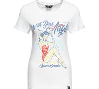 Queen Kerosin Damen Print T-Shirt I´m not your Angel