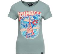 Queen Kerosin Damen Print T-Shirt "Rumble Queen" QKI31005