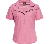 Queen Kerosin Damen Retro Hemd Bluse "Texas" QKU45011