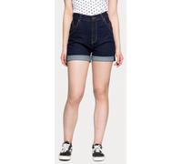 Queen Kerosin Denim Ladies Shorts, blue, size 30 for Women