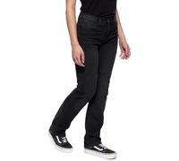Queen Kerosin Motogear Black Ladies Motorcycle Jeans, black, size 28 for Women