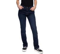 Queen Kerosin Motogear Dark Blue Ladies Motorcycle Jeans, blue, size 27 for Women