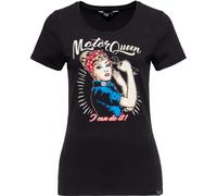 Queen Kerosin Motor Queen - I Can Do It Ladies T-Shirt, black, size XS for Women