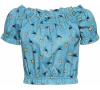 Queen Kerosin Oldschool Tattoo Ladies Blouse, size XL for Women