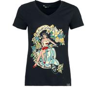 Queen Kerosin Vintage Love T-shirt black L