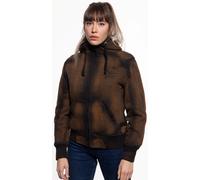 Queen Kerosin Wild One Adventure Ladies Jacket, brown, size XS for Women