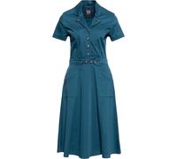 Queen Kerosin Workwear Swingkleid QK5201015000 Blau