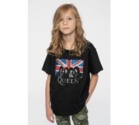 Queen Kids Vintage Union Jack T Shirt - Small (5/6 Yrs)