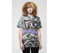 Queen Killer Dip Dye Wash T-Shirt in Grey | Size: Medium Queen Grey M