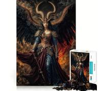 Queen Lilith 1000 Pieces Jigsaw Puzzles for Adults Smart Toy Home Activity Accurate Cut Wall Art Decor (38x26cm)