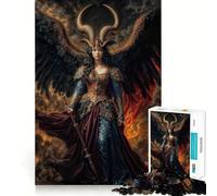 Queen Lilith Teenagers Puzzles 1000 Piece Jigsaws Strengthen Recall Peaceful Time Quality Edge Classic Gift (38x52cm)
