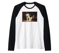 Queen Live Freddie Mercury & Brian May Wembley Stadium Raglan Baseball Tee