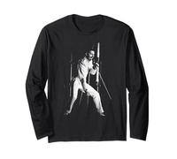 Queen Live Freddie Mercury In Newcastle Magic Tour Long Sleeve T-Shirt
