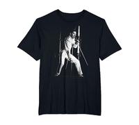 Queen Live Freddie Mercury in Newcastle Magic Tour T-Shirt, Men's Big and Tall, Black, 6X Tall