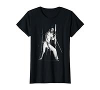 Queen Live Freddie Mercury in Newcastle Magic Tour T-Shirt, Women, Black, Small