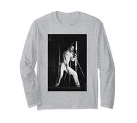 Queen Live in Newcastle Magic Tour Freddie Mercury Long Sleeve T-Shirt