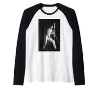 Queen Live in Newcastle Magic Tour Freddie Mercury Raglan Baseball Tee