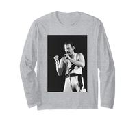 Queen Live Wembley Arena Freddie Mercury 1984 Long Sleeve T-Shirt