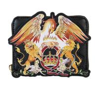 Queen Logo Crest Zip-Around Wallet
