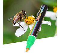 Queen Marker Pen Easy Wipe Off Strong Color for Beekeeping Durable Tool for Beekeepers Plastic Red/White/Pink/Orange/Green/Blue/Purple/Yellow 13.5cm 1pc for Beekeepers (Green)