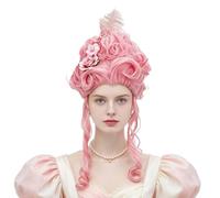 Queen Mary Retro Aristocratic Wig, 18th Century Vintage Halloween Costume | 60s Cosplay Wig Party Props For Role Play Masquerade Carnival Stage Photo Prop