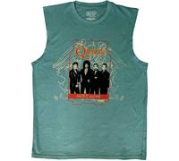 Queen Men's Face It Alone Tank Top in Green | Size: Small Queen Green S