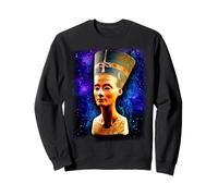Queen Nefertiti Egyptian Statue Bust Sweatshirt