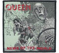 Queen News of the world Patch multicolour