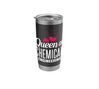 Queen of Chemical Engineering Engineer Apparel Stainless Steel Insulated Tumbler