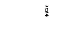 Queen Of Clubs Men's T-Shirt - White - 5XL - White