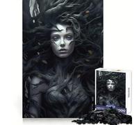 Queen Of Darkness Jigsaw Puzzles for Adults 1000 Piece Mind Puzzle Slow Enjoy Image Assembly Perfect Present (38x52cm)