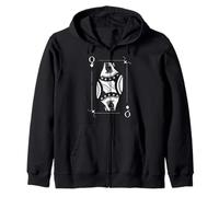 Queen Of Diamonds Zip Hoodie