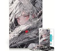 Queen of Dragons Jigsaw Puzzles for Adults1000 Pieces Mind Puzzle Cozy Relax Image Assembly (38x26cm)