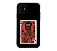 Queen of Hearts Afrocentric Black Queen Melanin Case for iPhone 11