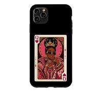Queen of Hearts Afrocentric Black Queen Melanin Case for iPhone 11 Pro Max