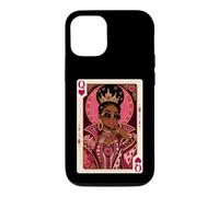 Queen of Hearts Afrocentric Black Queen Melanin Case for iPhone 12/12 Pro