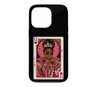 Queen of Hearts Afrocentric Black Queen Melanin Case for iPhone 13 Pro