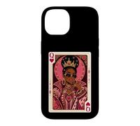 Queen of Hearts Afrocentric Black Queen Melanin Case for iPhone 14