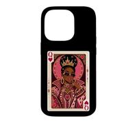 Queen of Hearts Afrocentric Black Queen Melanin Case for iPhone 14 Pro