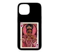 Queen of Hearts Afrocentric Black Queen Melanin Case for iPhone 15