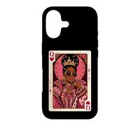 Queen of Hearts Afrocentric Black Queen Melanin Case for iPhone 17
