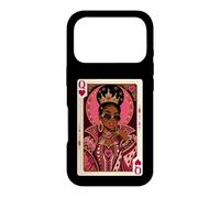 Queen of Hearts Afrocentric Black Queen Melanin Case for iPhone 17 Pro