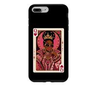 Queen of Hearts Afrocentric Black Queen Melanin Case for iPhone 7 Plus/8 Plus