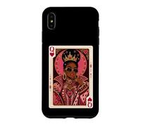 Queen of Hearts Afrocentric Black Queen Melanin Case for iPhone XS Max